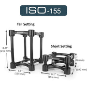 IsoAcoustics ISO-155 Isolation Stands