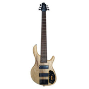 Cort Action DLX VI Plus 6-String Bass Guitar - Open Pore Natural