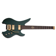 Schecter Synyster Gates Custom-7 TR Headless Electric Guitar - Oak Green Metallic