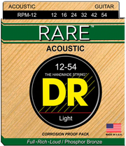 DR Strings Acoustic Guitar String Set Rare RPM12