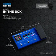 BOSS GX-1B | Ultra-Portable Bass Effects Processor | Packed with Iconic Amps & Effects