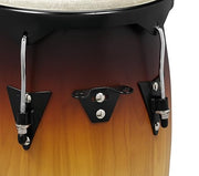 Latin Percussion City Series Wood Conga Set with Stand 10