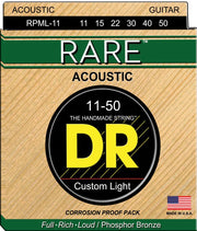 DR Strings RPML11 Acoustic Guitar String Set