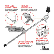 Pearl Clamping Boom Mic Holder MH-70A