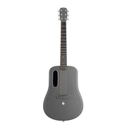LAVA ME 4 Carbon, Acoustic Electric Guitars Carbon Fiber Travel Smart Audio Guitar, Airflow Bag (36INCH Space Gray)