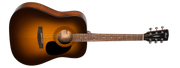 Cort AD810 Standard Series Acoustic Guitar, Satin Sunburst