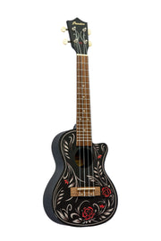 Bamboo U-23 Flower & Roll Concert Ukulele
