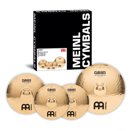 MEINL Classics Custom Brilliant Complete Cymbal Set CC141620