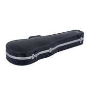 Crossrock CRA860SVFBK Violin Case 4/4 Size, Molded ABS Plastic Shaped Case