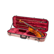 CROSSROCK CRA860VF Violin Case 4/4 Size, ABS Plastic with EPS Hard Foam Core
