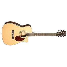 CORT L150-OC Semi Acoustic Guitar with Fishman Pickup, Natural