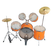 KADENCE Drumset Matt Orange (5 Piece Complete)