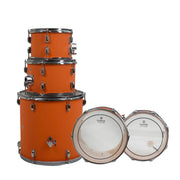 KADENCE Drumset Matt Orange (5 Piece Complete)