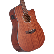 D'Angelico DAPLSD500MAHCP Premier Bowery LS Acoustic-Electric Guitar