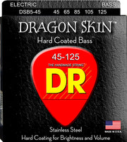 DR Strings DSB5-45 Dragon Skin Electric Bass Strings 5-String 45-125