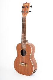 Bamboo Classic Series U-23 Sapele-Q Concert Ukulele With EQ