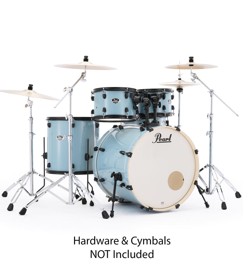 Pearl Export Drum Set 5 Pcs EXX Shell Pack -Daphne Blue EXX725SPN