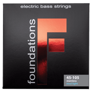 SIT FS45105L Med Light 4-String Foundations Stainless Steel Bass Strings