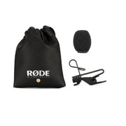 Rode Lavalier Go Professional Grade Wearable Permanently Polarised Condenser Microphone - Black