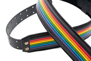Righton Prisma Mojo Rainbow Black Guitar Strap