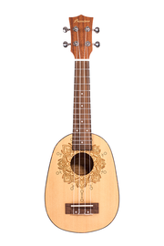 BAMBOO U-23 Honolulu Concert Ukulele Earth Series With Gig Bag (New Generation)