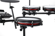 ALESIS NITRO MAX KIT Eight Piece Electronic Drum Kit with Mesh Heads and Bluetooth
