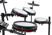 ALESIS NITRO MAX KIT Eight Piece Electronic Drum Kit with Mesh Heads and Bluetooth