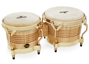 LP M201-AW MATADOR SERIES WOOD BONGOS, Natural/Gold