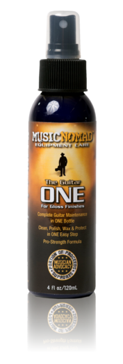 Music Nomad The Guitar ONE - All in 1 Cleaner, Polish, Wax for Gloss Finishes (MN103)