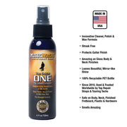 Music Nomad The Guitar ONE - All in 1 Cleaner, Polish, Wax for Gloss Finishes (MN103)