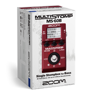 ZOOM MS-60B  Multi-Stomp Bass Pedal (Red)