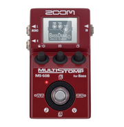 ZOOM MS-60B  Multi-Stomp Bass Pedal (Red)