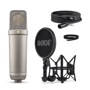 Rode NT1 5th Generation Silver Condenser Microphone (NT15th Gen)