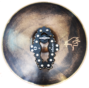 Oruga Drum Effects Medium Sleigh Bells Attachment for Snare , Toms and Cymbals