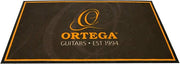 Ortega Anti-Slip Stage Rug 140cm x 80cm -Black Logo ORUG
