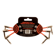 Ernie ball Flat Ribbon Patch Cable Red - 3 Pack