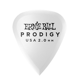 Ernie ball Prodigy Guitar Picks - 2.0mm White - 6 Pack