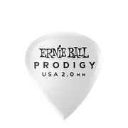 Ernie ball Prodigy Guitar Picks - 2.0mm White - 6 Pack