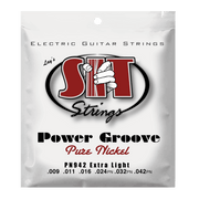 SIT Power Groove Pure Nickel Electric Guitar Strings