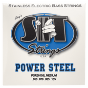 SIT PSR50105L 4-String Power Steel Stainless Steel Bass Strings