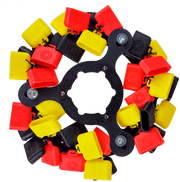 ORUGA RING-O 3D PLASTIC RATTLES (R3D)