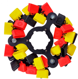 ORUGA RING-O 3D PLASTIC RATTLES (R3D)