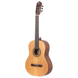 Ortega Classical Guitar Student Series Full Size Guitar Cedar/ Catalpa Natural LEFT