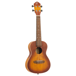 Ortega Earth Series Concert Ukulele Okoume Dawn Sunburst - RUDAWN