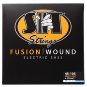 SIT 4-String Fusion Wound Stainless Bass Strings - SRB45105L