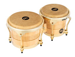Meinl WB200NT-G, Wooden Bongo, Gold Hardware Natural