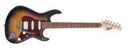 Cort G-Series G110 Electric Guitar, Open Pore Sunburst