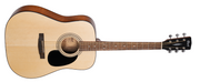 Cort AD810 Standard Series Acoustic Guitar, Open Pore