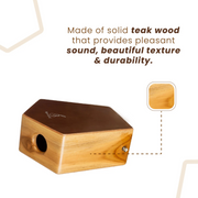 Hype String CTM100 Acoustic Mini Travel Double Sided Cajon