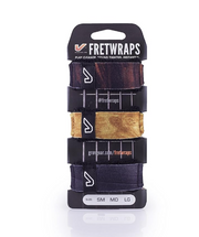 Gruv Gear Fretwrap FW-3PK-WOD-MD, Medium